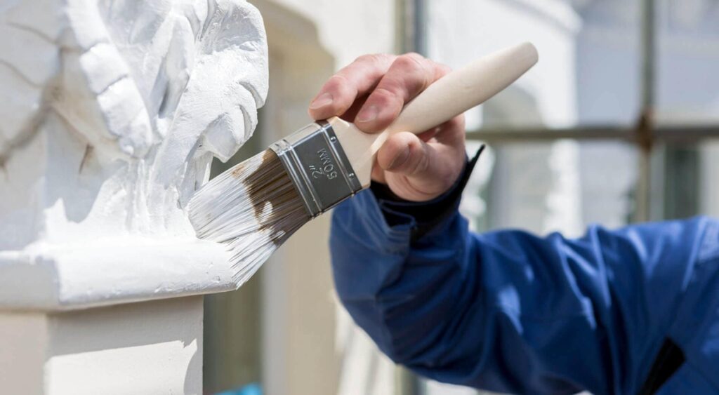 exterior eaves painting Torquay