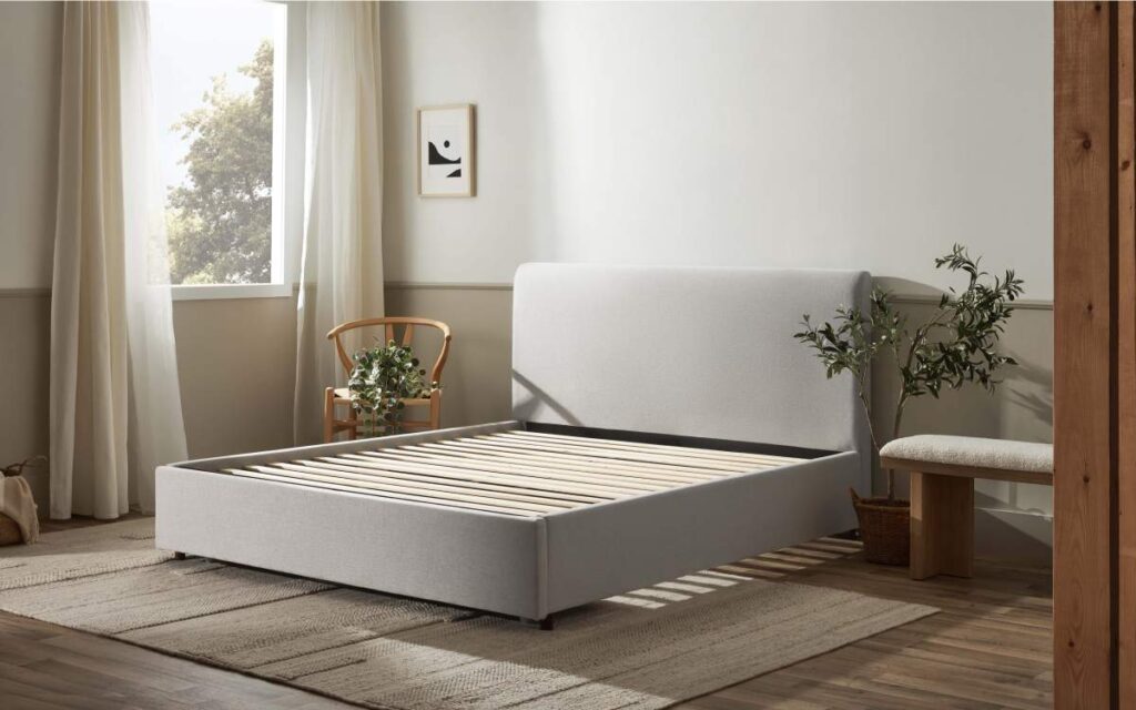 single bed frame with storage