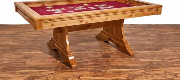 Custom Game Table for Family Fun and Home Style